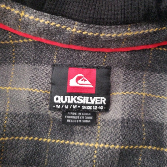 Quicksilver flannel jacket - Picture 2 of 2